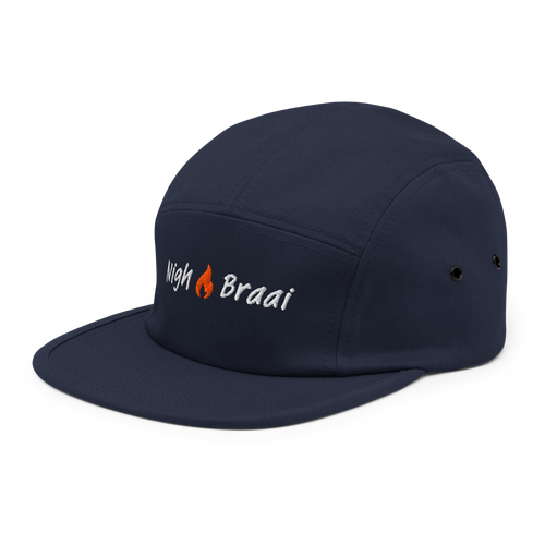 Five Panel Cap - Full Nigh Braai Logo